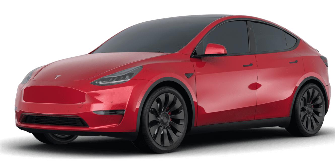 TESLA MODEL Y 2021 5YJYGDEF0MF252860 image